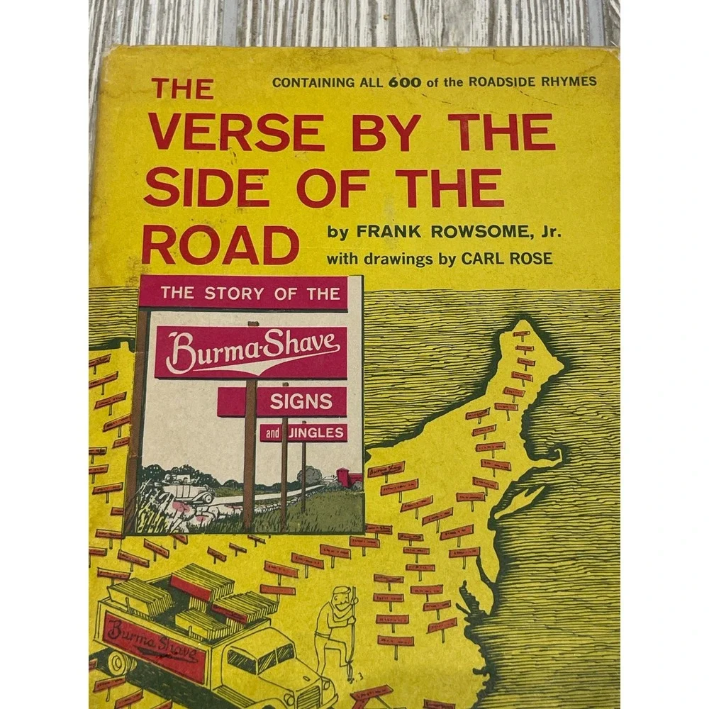 The Verse by the Side of the Road Burma-Shave Signs Jingles Frank Rowsome Jr